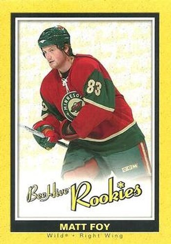 #138 Matt Foy - Minnesota Wild - 2005-06 Upper Deck Beehive Hockey