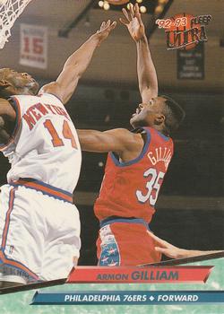 #138 Armon Gilliam - Philadelphia 76ers - 1992-93 Ultra Basketball
