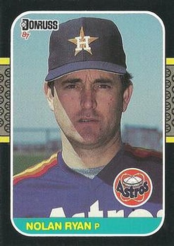 #138 Nolan Ryan - Houston Astros - 1987 Donruss Baseball