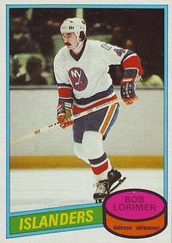 #138 Bob Lorimer - New York Islanders - 1980-81 O-Pee-Chee Hockey