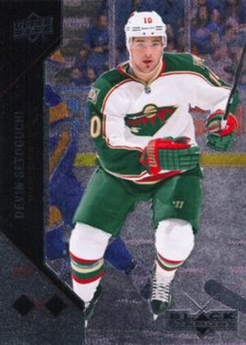 #139 Devin Setoguchi - Minnesota Wild - 2011-12 Upper Deck Black Diamond Hockey