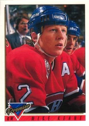 #139 Mike Keane - Montreal Canadiens - 1993-94 O-Pee-Chee Premier Hockey