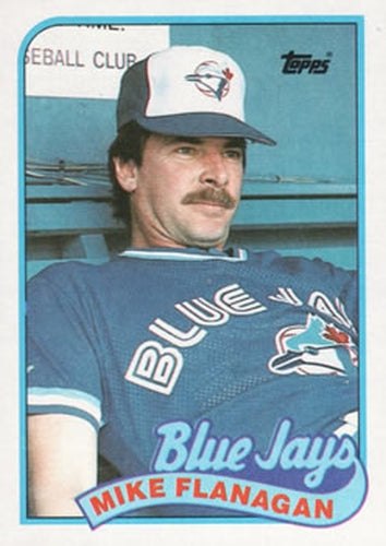#139 Mike Flanagan - Toronto Blue Jays - 1989 Topps Baseball