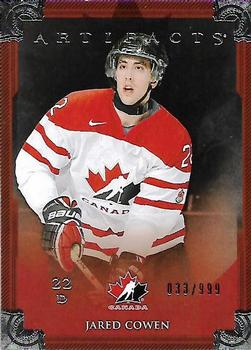 #139 Jared Cowen - Canada - 2013-14 Upper Deck Artifacts Hockey