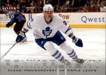 #139 Alexei Ponikarovsky - Toronto Maple Leafs - 2009-10 Ultra Hockey