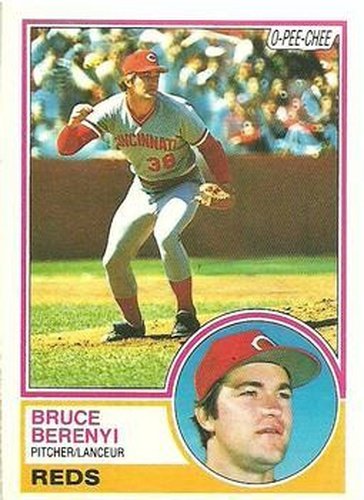#139 Bruce Berenyi - Cincinnati Reds - 1983 O-Pee-Chee Baseball