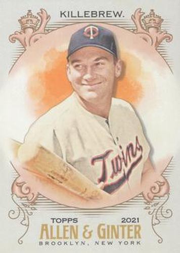 #139 Harmon Killebrew - Minnesota Twins - 2021 Topps Allen & Ginter Baseball