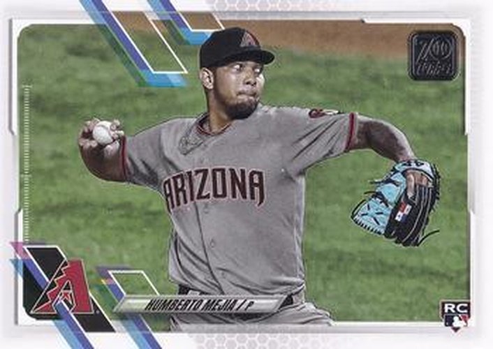#139 Humberto Mejia - Arizona Diamondbacks - 2021 Topps Baseball