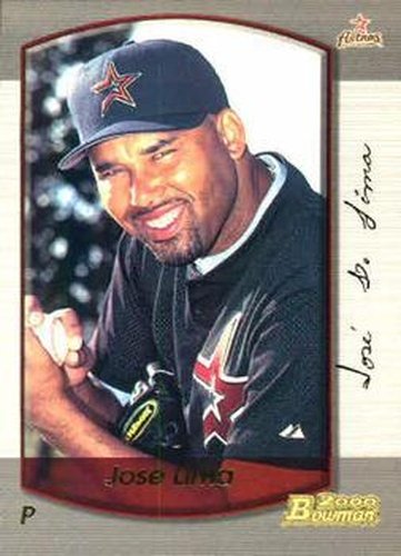 #139 Jose Lima - Houston Astros - 2000 Bowman Baseball