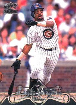 #139 Lance Johnson - Chicago Cubs - 1998 Pacific Paramount Baseball
