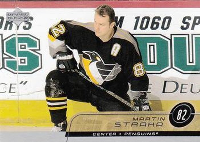 #139 Martin Straka - Pittsburgh Penguins - 2002-03 Upper Deck Hockey