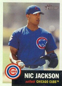 #139 Nic Jackson - Chicago Cubs - 2002 Topps Heritage Baseball