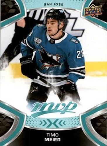 #139 Timo Meier - San Jose Sharks - 2021-22 Upper Deck MVP Hockey