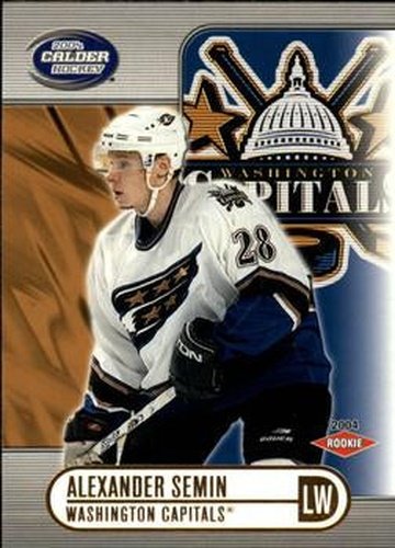 #139 Alexander Semin - Washington Capitals - 2003-04 Pacific Calder Hockey