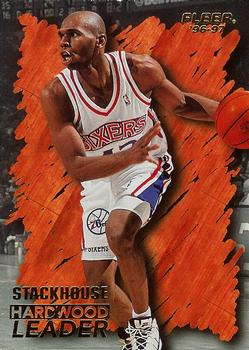 #139 Jerry Stackhouse - Philadelphia 76ers - 1996-97 Fleer Basketball