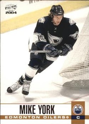 #139 Mike York - Edmonton Oilers - 2003-04 Pacific Hockey