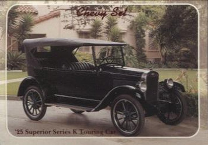 #13 25 Superior Series K Touring Car - 1992 Collect-A-Card Chevy