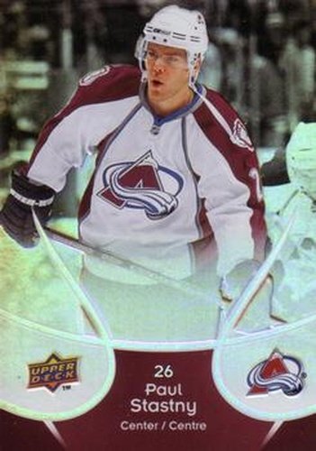 #13 Paul Stastny - Colorado Avalanche - 2009-10 Upper Deck McDonald's Hockey