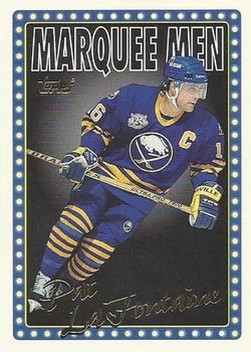 #13 Pat LaFontaine - Buffalo Sabres - 1995-96 Topps Hockey