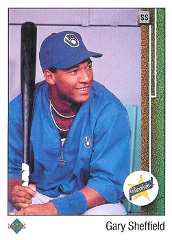 #13 Gary Sheffield - Milwaukee Brewers - 1989 Upper Deck Baseball