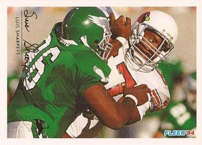 #13 Luis Sharpe - Arizona Cardinals - 1994 Fleer Football