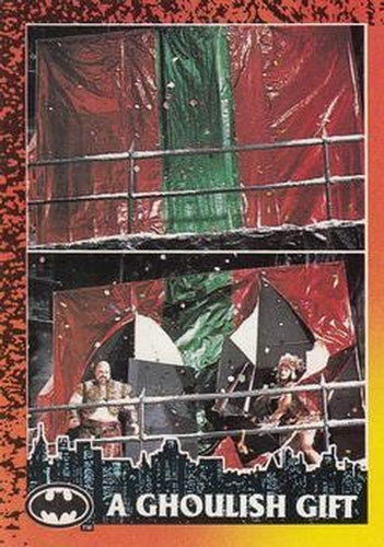 #13 A Ghoulish Gift - 1992 Topps Batman Returns