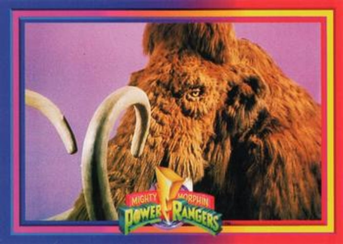 #13 Mammoth Mastodon - 1994 Collect-A-Card Power Rangers