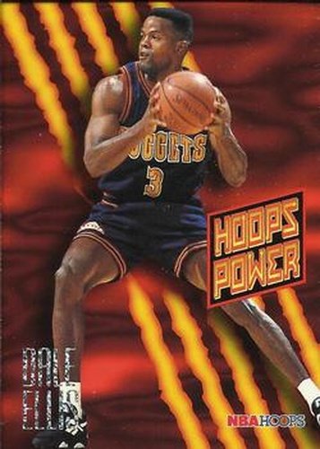 #PR-13 Dale Ellis - Denver Nuggets - 1994-95 Hoops Basketball - Power Ratings