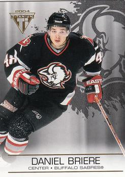 #13 Daniel Briere - Buffalo Sabres - 2003-04 Pacific Private Stock Titanium Hockey