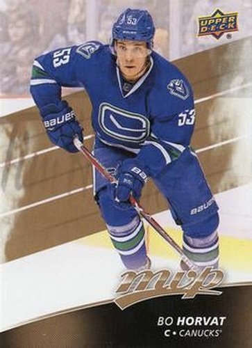 #13 Bo Horvat - Vancouver Canucks - 2017-18 Upper Deck MVP Hockey