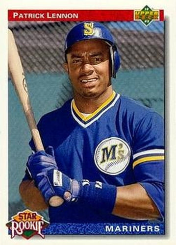 #13 Patrick Lennon - Seattle Mariners - 1992 Upper Deck Baseball