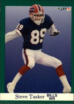 #13 Steve Tasker - Buffalo Bills - 1991 Fleer Football