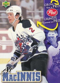 #13 Al MacInnis - St. Louis Blues - 1996-97 Upper Deck Post Cereal Hockey