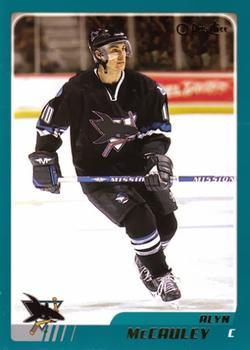 #13 Alyn McCauley - San Jose Sharks - 2003-04 O-Pee-Chee Hockey