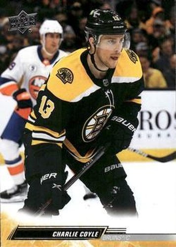 #13 Charlie Coyle - Boston Bruins - 2022-23 Upper Deck Hockey