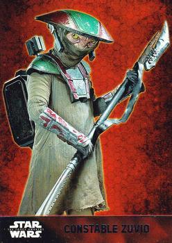 #13 Constable Zuvio - 2015 Topps Star Wars The Force Awakens