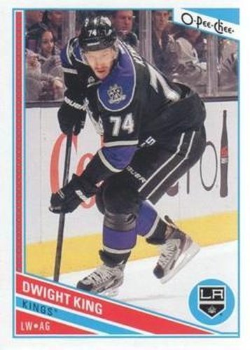 #13 Dwight King - Los Angeles Kings - 2013-14 O-Pee-Chee Hockey