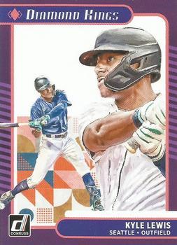 #13 Kyle Lewis - Seattle Mariners - 2021 Donruss Baseball