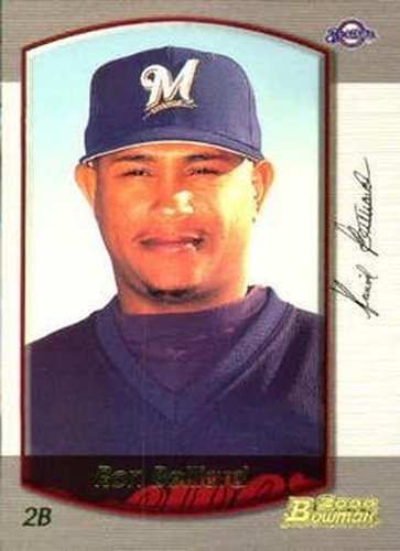 #13 Ron Belliard - Milwaukee Brewers - 2000 Bowman Baseball