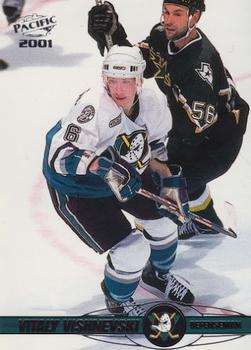 #13 Vitaly Vishnevski - Anaheim Mighty Ducks - 2000-01 Pacific Hockey