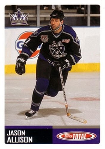 #TTC13 Jason Allison - Los Angeles Kings - 2002-03 Topps Total Hockey - Team Checklists
