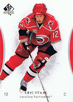 #13 Eric Staal - Carolina Hurricanes - 2007-08 SP Authentic Hockey