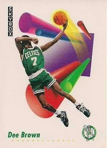 #13 Dee Brown - Boston Celtics - 1991-92 SkyBox Basketball