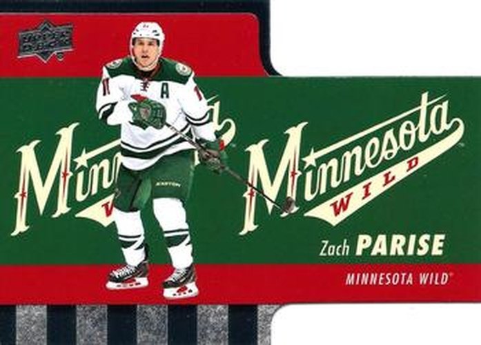 #TH-13 Zach Parise - Minnesota Wild - 2015-16 Upper Deck Tim Hortons Hockey - Die Cuts