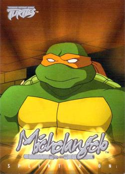 #13 Splinter on Michelangelo - 2003 Fleer Teenage Mutant Ninja Turtles
