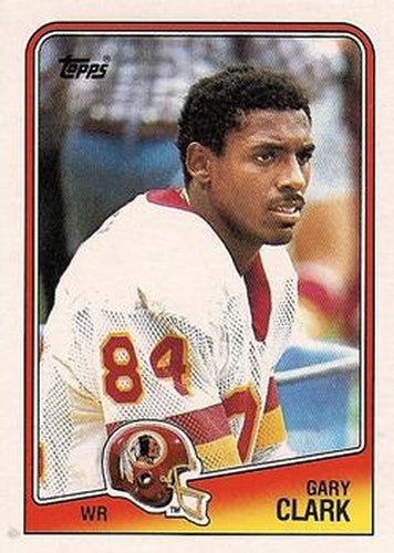 13 Gary Clark - Washington Redskins - 1988 Topps Football – Isolated Cards