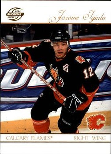 #13 Jarome Iginla - Calgary Flames - 2003-04 Pacific Supreme Hockey