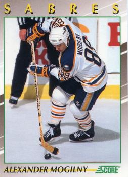 #13 Alexander Mogilny - Buffalo Sabres - 1991-92 Score Young Superstars Hockey