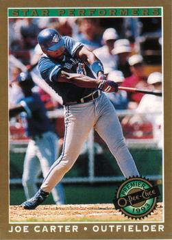 #13 Joe Carter - Toronto Blue Jays - 1993 O-Pee-Chee Premier Baseball - Star Performers