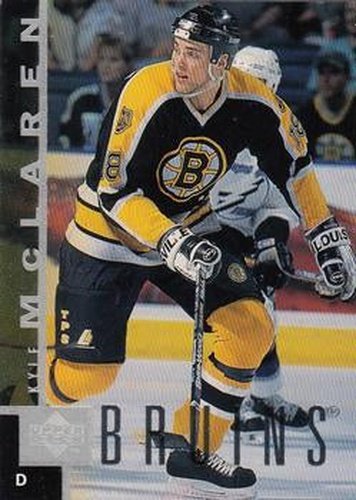 #13 Kyle McLaren - Boston Bruins - 1997-98 Upper Deck Hockey